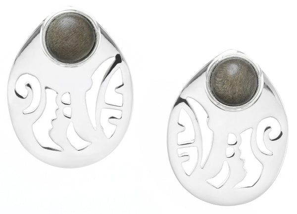 ORI TAO RAPANUI FRONT STUD EARRING