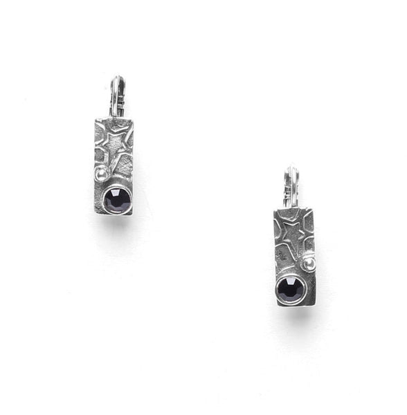 ORI TAO GLAM ROCK KASBAH SMALL RECTANGULAR EARRING