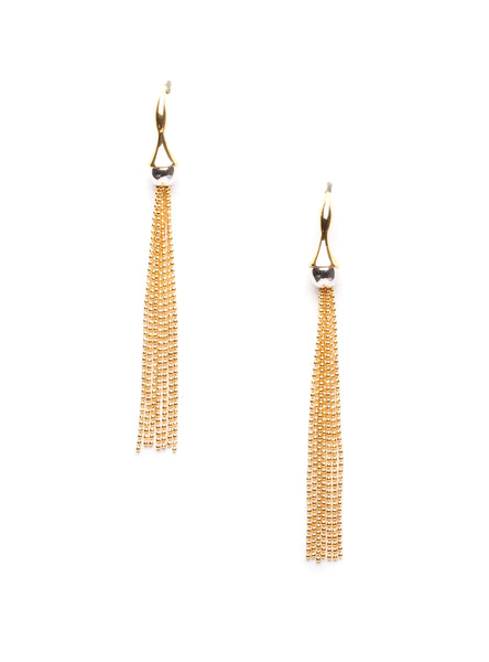 ORI TAO FANFARE BATUCADA LONG MULTI-CHAIN EARRING