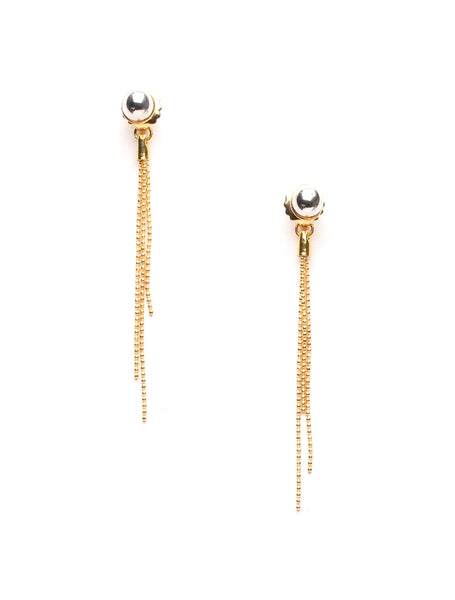 ORI TAO FANFARE SKA SMALL EARRING WITH CHAIN