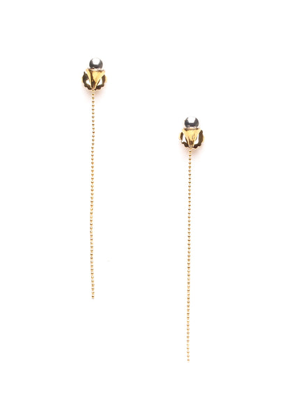 ORI TAO FANFARE BATUCADA LONG CHAIN EARRING