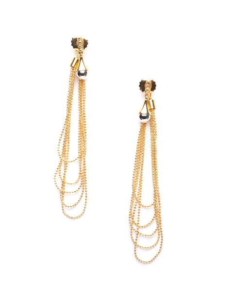 ORI TAO FANFARE SKA 5 LAYER CHAIN EARRING