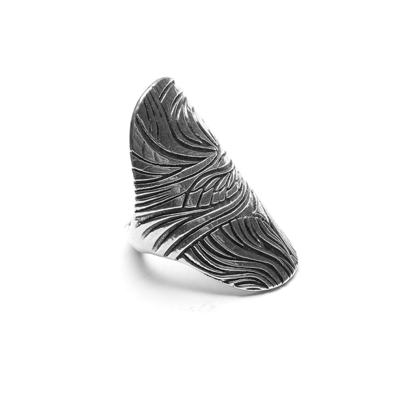 ORI TAO TOBACCO PRINCESS CLUB OVAL WRAP RING