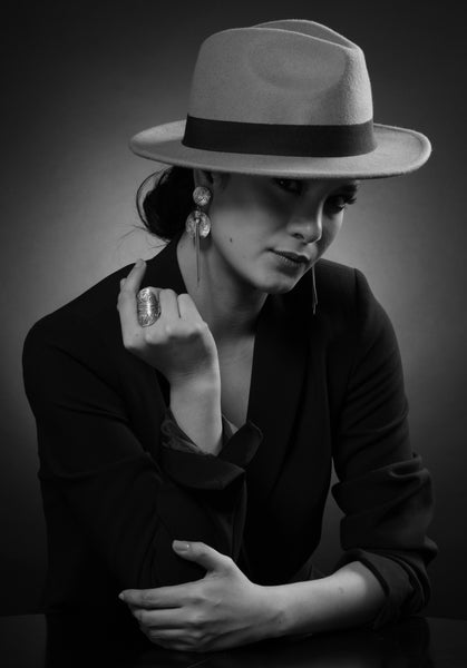 ORI TAO TOBACCO PRINCESS CLUB EARRING