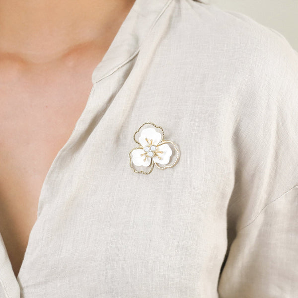 FRANCK HERVAL LISETTE brooch pins