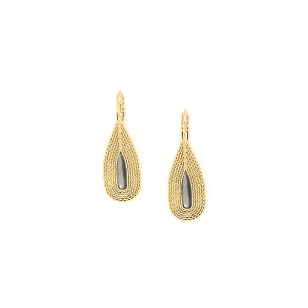 ORI TAO MIYAKO small french hook drop earrings (golden)