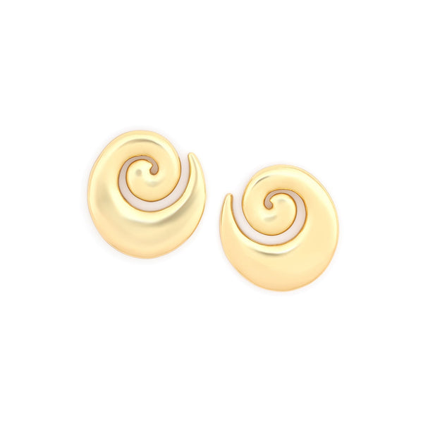 Ori Tao Bagyo XL Post Earrings Golden