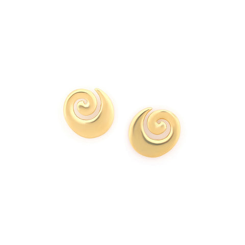 Ori Tao Bagyo Small Post Earrings Golden