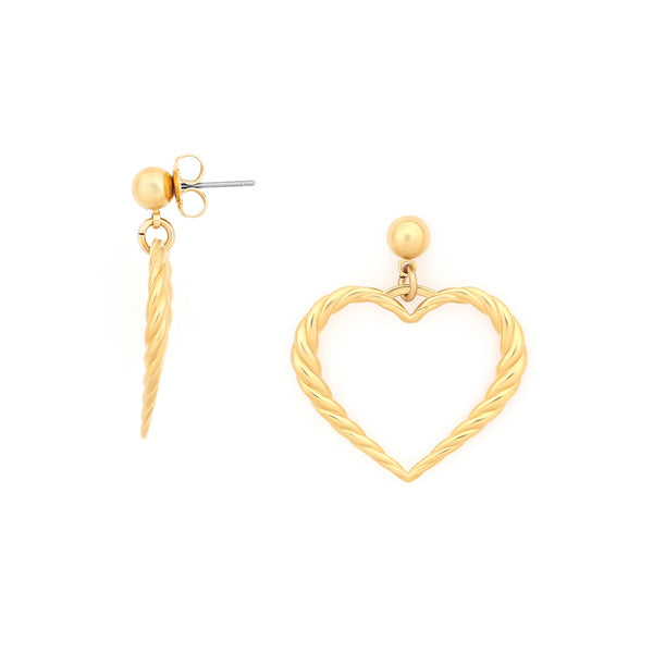 ORI TAO MERIDA ball top post earrings (golden)