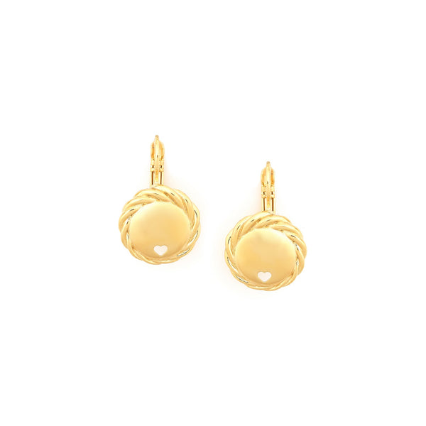ORI TAO MERIDA simple french hook earrings (golden)