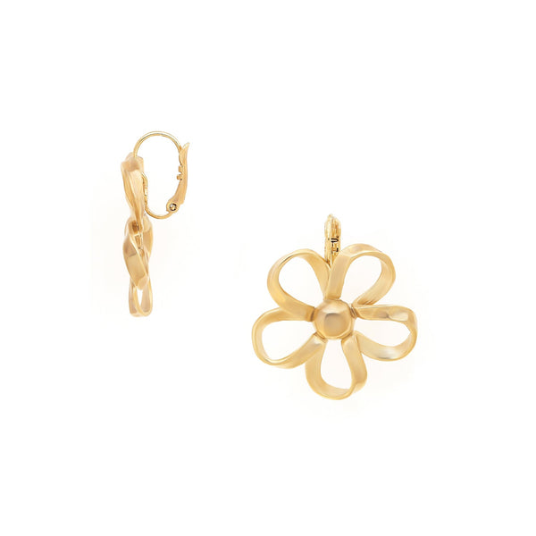 ORI TAO MOOREA golden french hook earrings