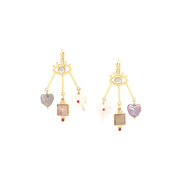 FRANCK HERVAL ANGELICA 3 branches french hooks