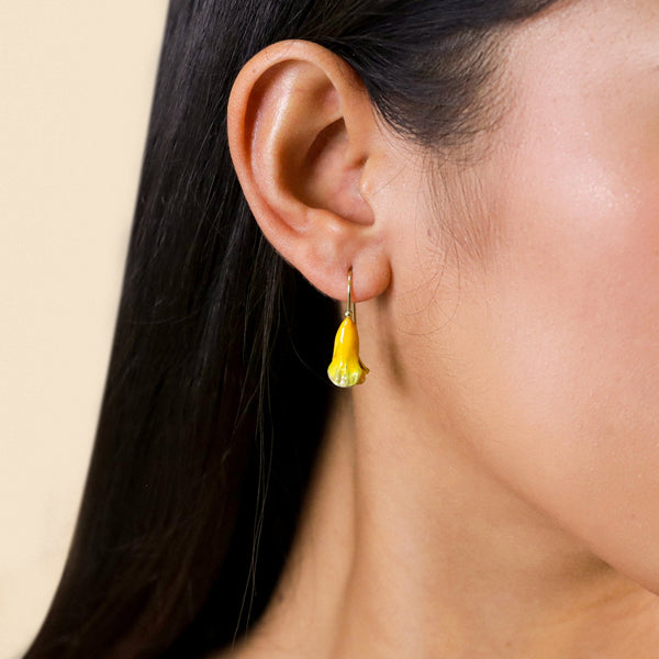 FRANCK HERVAL BETTY flower bud on hook (yellow)