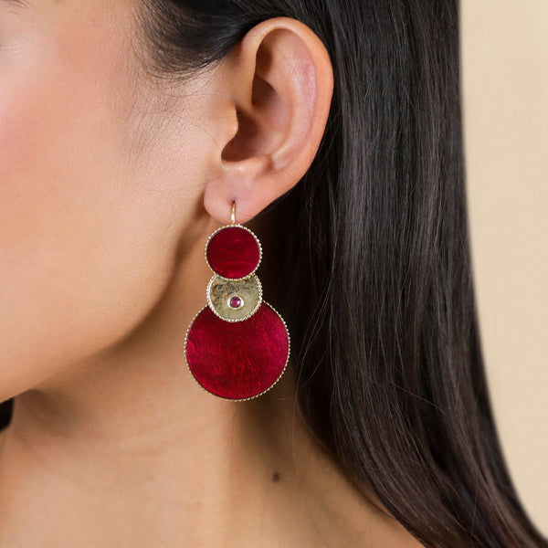 FRANCK HERVAL MARLY 3 disc french hook