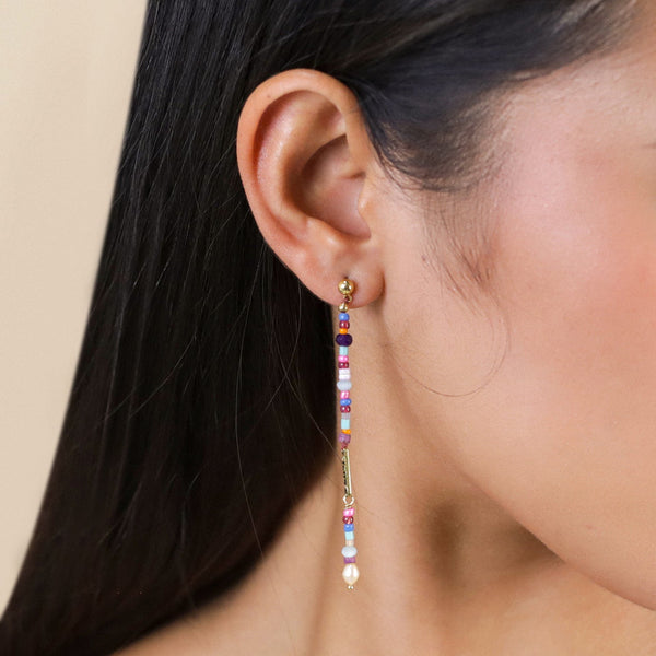 FRANCK HERVAL JOY small ball post earrings