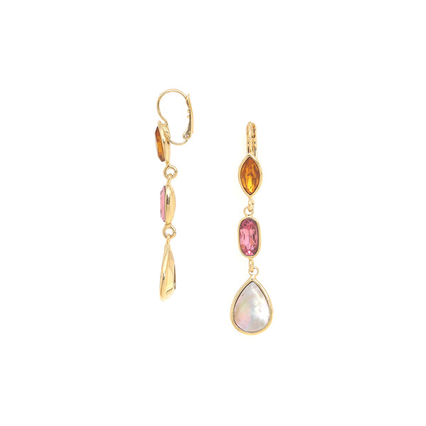 EMY   crystallized french hooks
