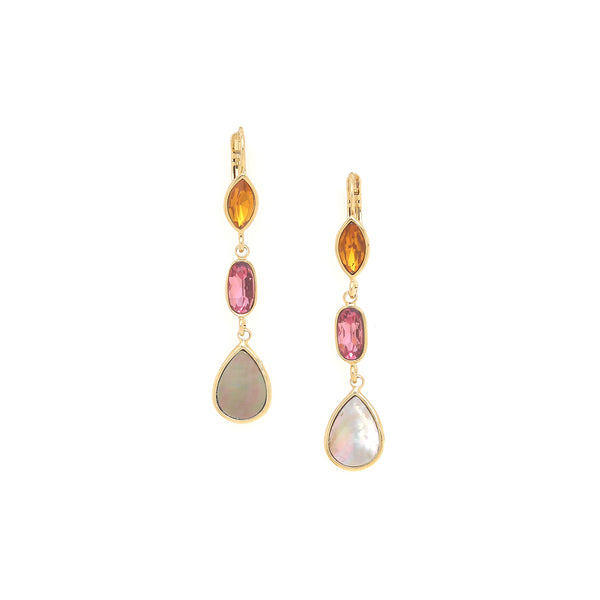 EMY   crystallized french hooks