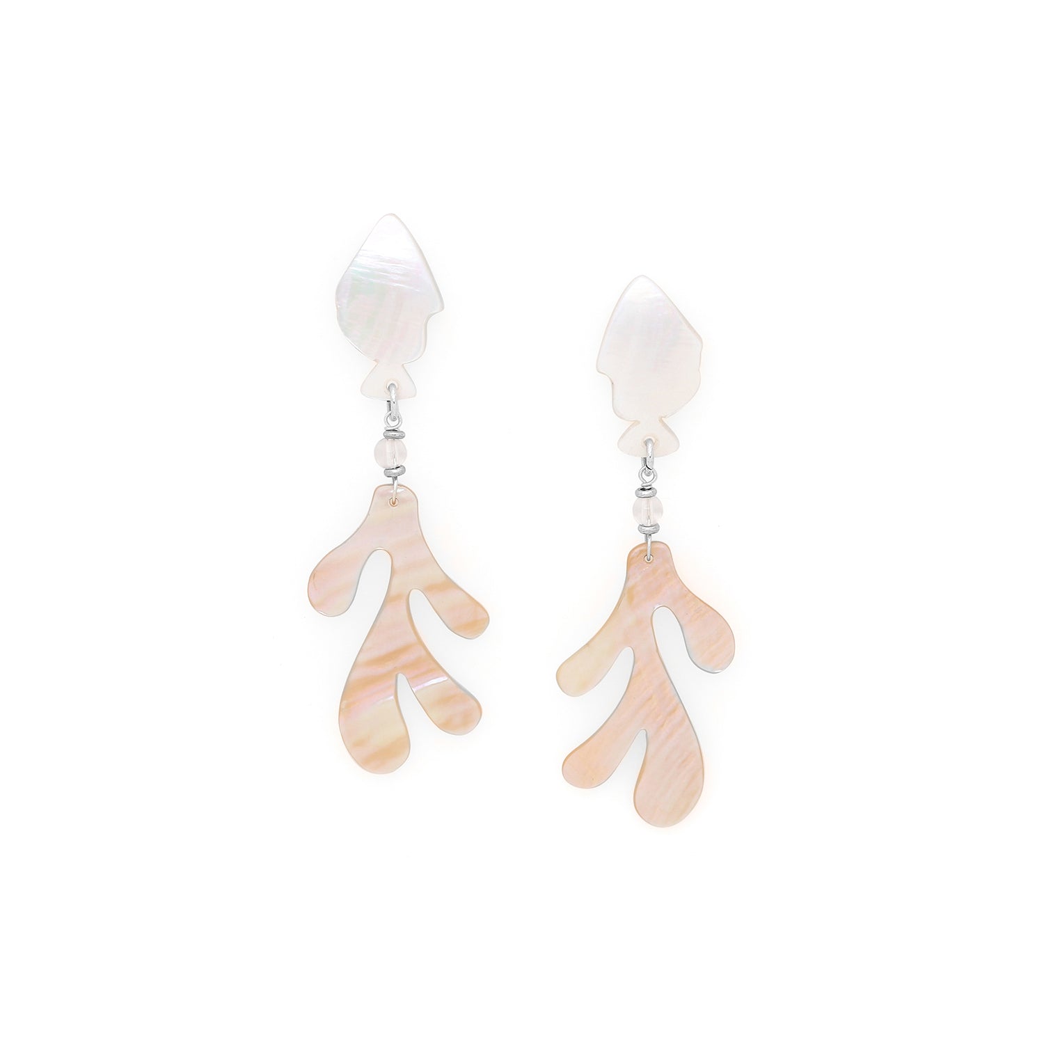 NATURE BIJOUX LES CYCLADES  post earrings with fish top