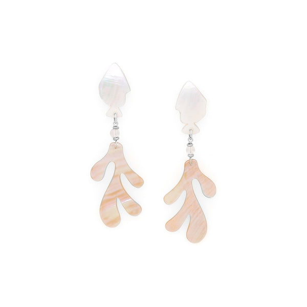 NATURE BIJOUX LES CYCLADES  post earrings with fish top