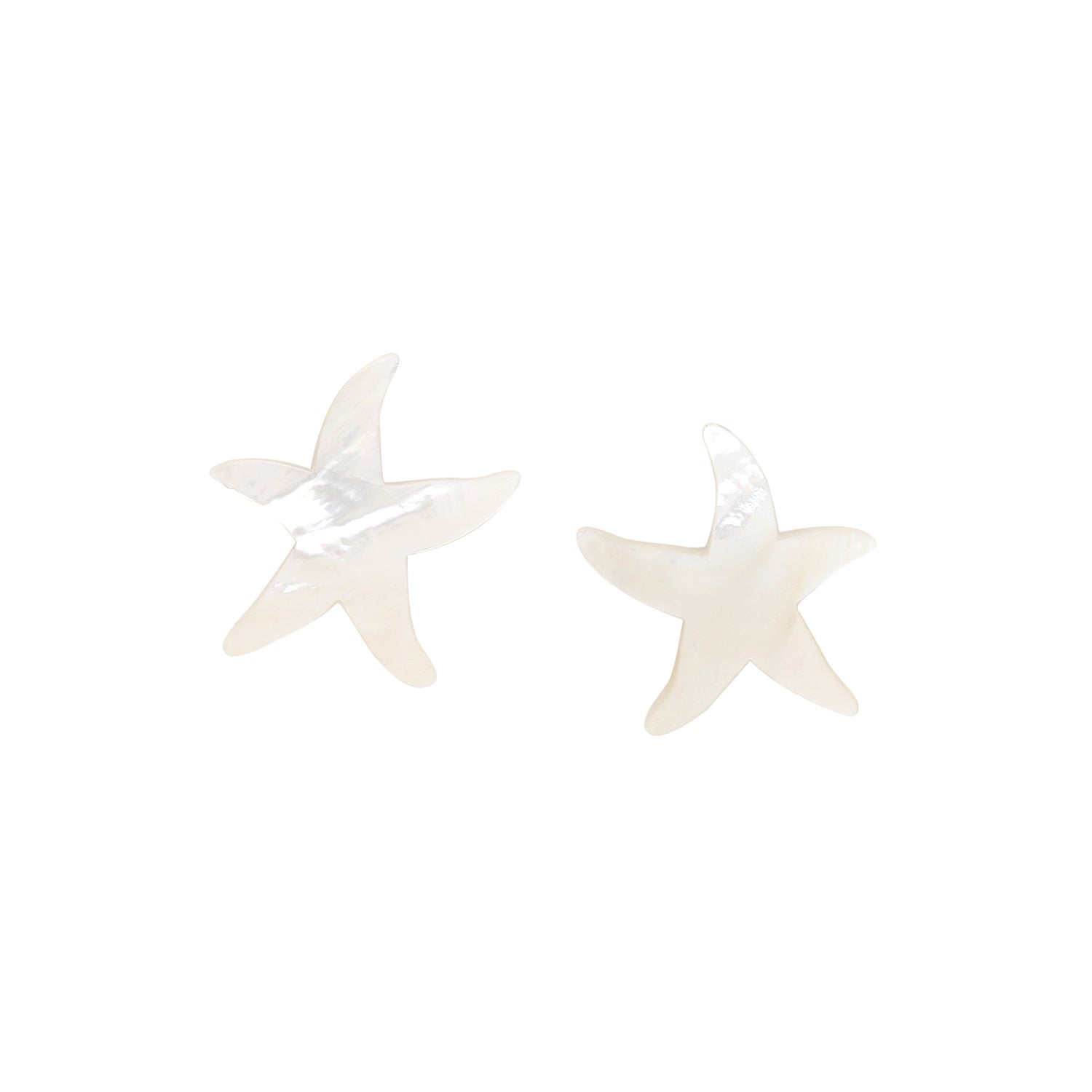 NATURE BIJOUX LES CYCLADES  big star french hook earrings
