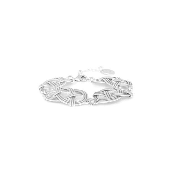 ORI TAO SHINOMOKI 4 elements silvered bracelet