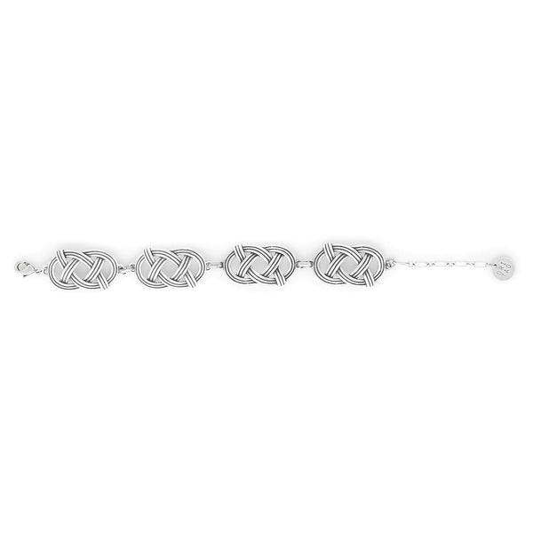 ORI TAO SHINOMOKI 4 elements silvered bracelet