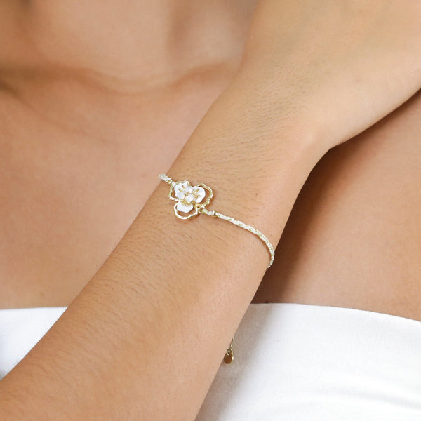 FRANCK HERVAL LISETTE braided bracelet