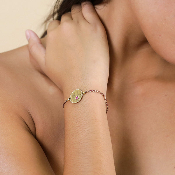 FRANCK HERVAL MARLY braided bracelet