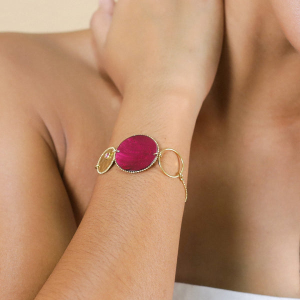 FRANCK HERVAL MARLY 3 elements bracelet