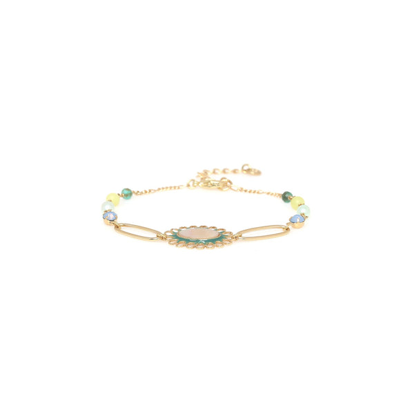 FRANCK HERVAL ZELIE oval looped bracelet