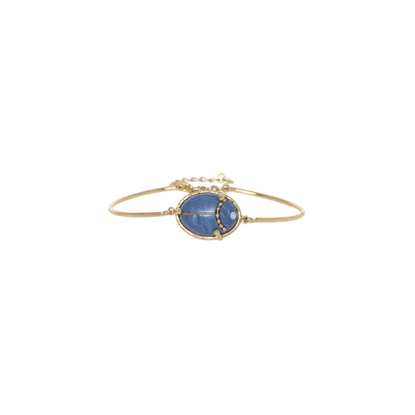 PALMA   articulated scarabe bracelet
