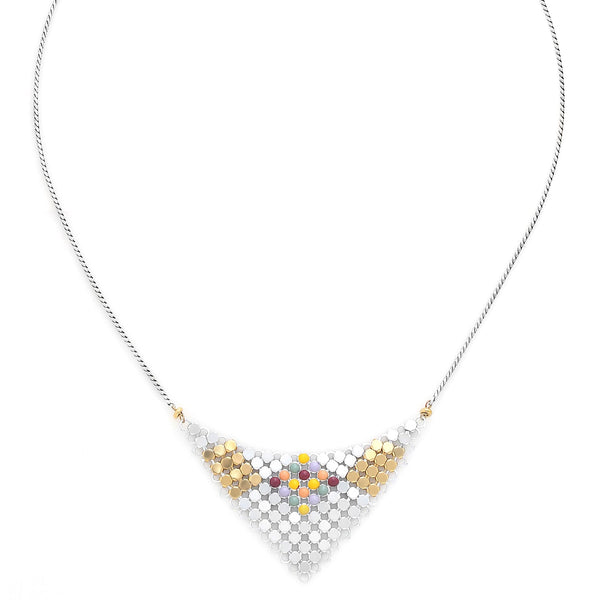FRANCK HERVAL JENNY small plastron necklace