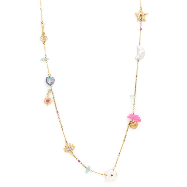 FRANCK HERVAL ANGELICA long necklace