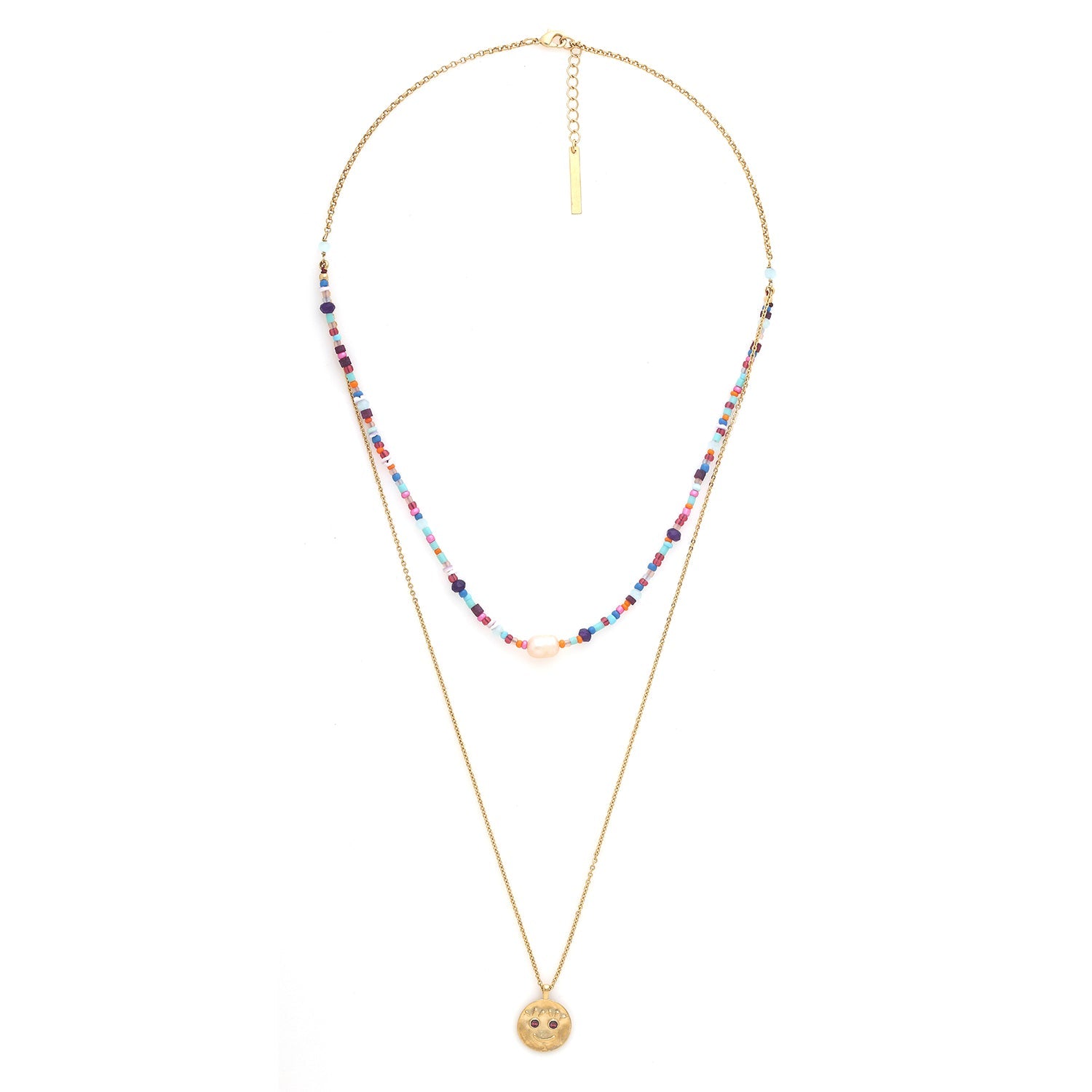 FRANCK HERVAL JOY  layered necklace