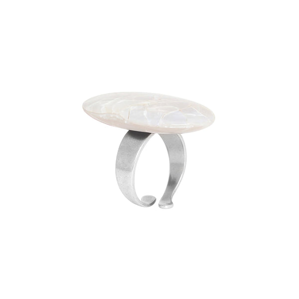 NATURE BIJOUX LES CYCLADES adjustable oval ring