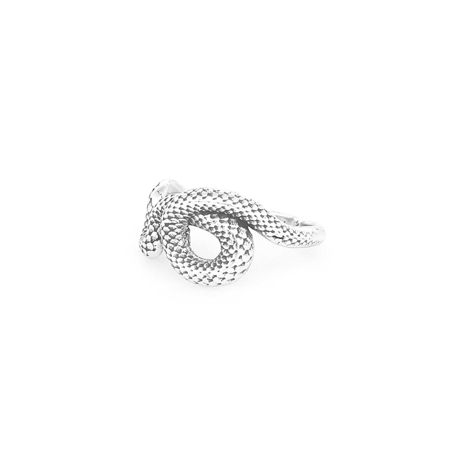 ORI TAO VENIN snake ring (argenté)