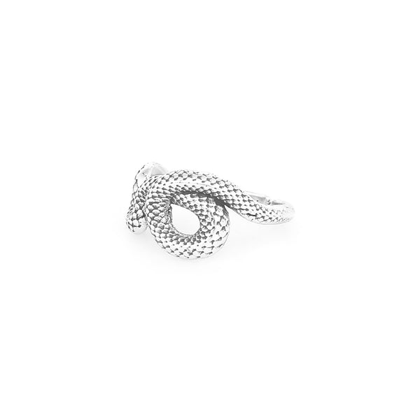 ORI TAO VENIN snake ring (argenté)