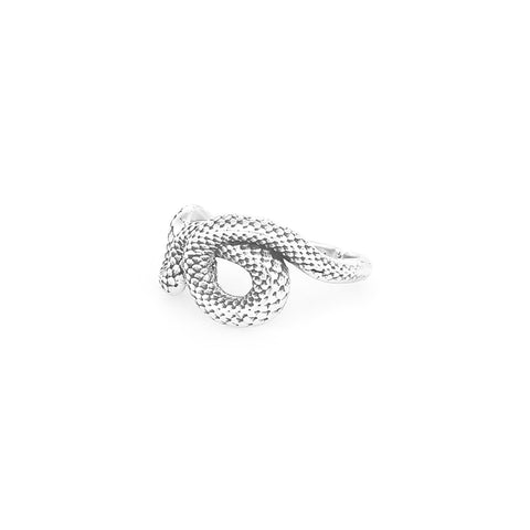 ORI TAO VENIN snake ring (argenté)