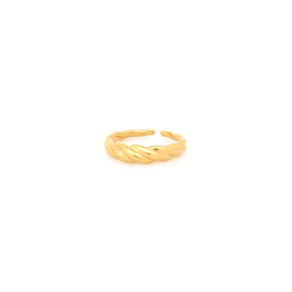 ORI TAO MERIDA simple adjustable ring (golden)