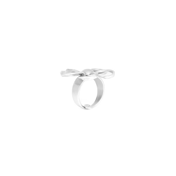 ORI TAO MOOREA small silvered ajustable ring