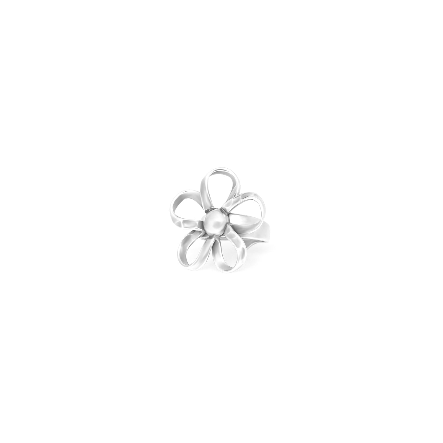 ORI TAO MOOREA small silvered ajustable ring