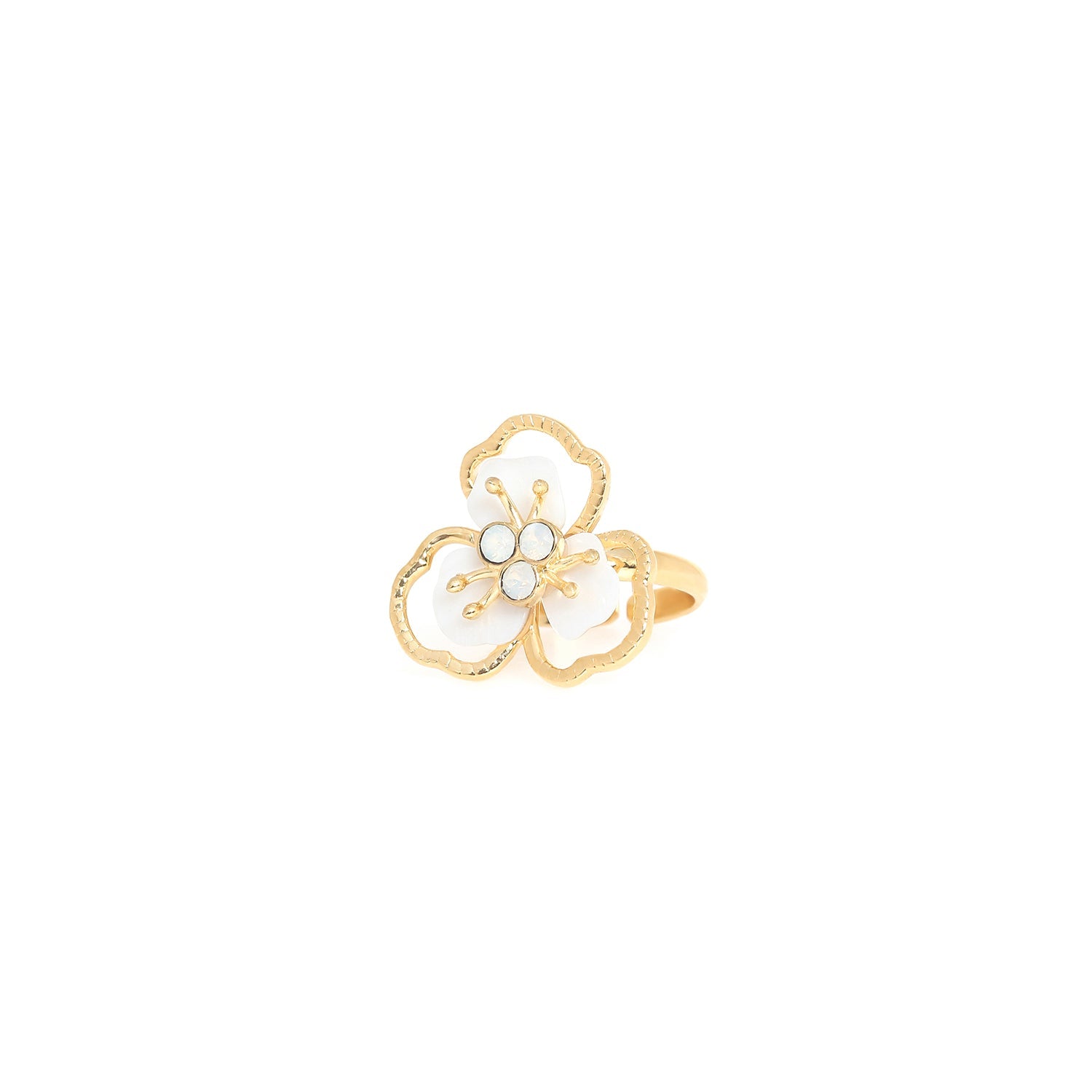 FRANCK HERVAL LISETTE small flower ring
