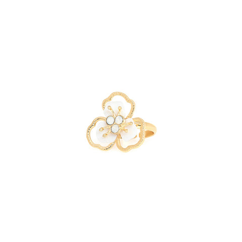 FRANCK HERVAL LISETTE small flower ring