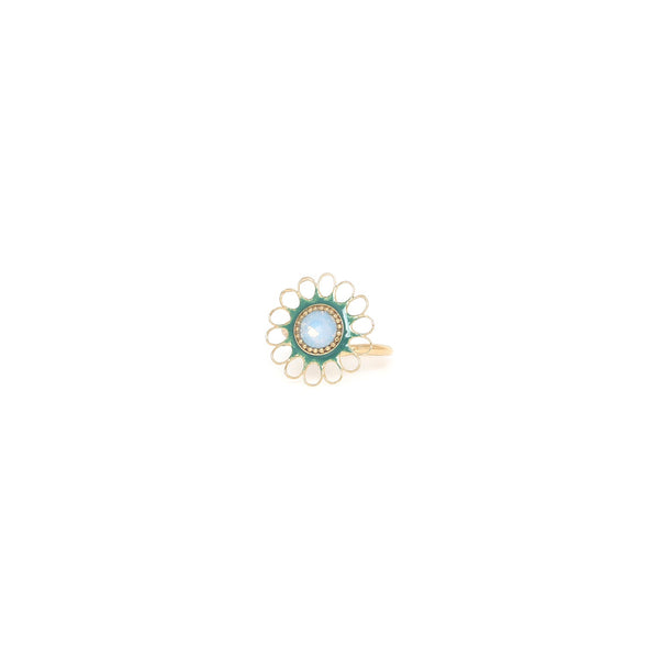 FRANCK HERVAL ZELIE flower ring