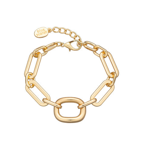 BLUE SCARAB STELLA Bracelet (Gold plated)