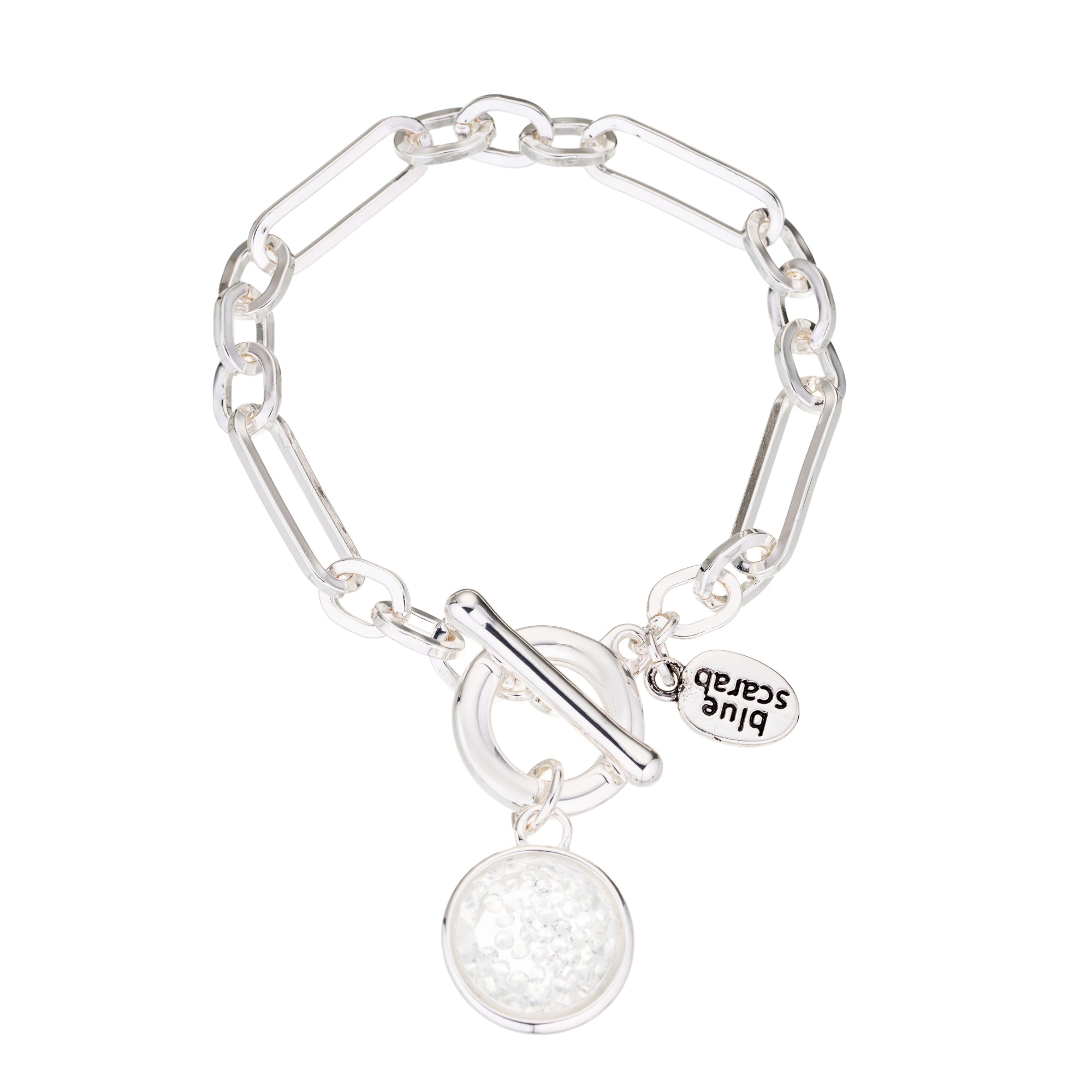 BLUE SCARAB BRIAR Bracelet (Silver plated)