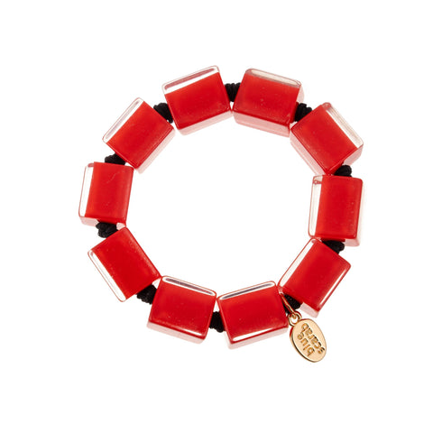 BLUE SCARAB DARCY Bracelet (Red)