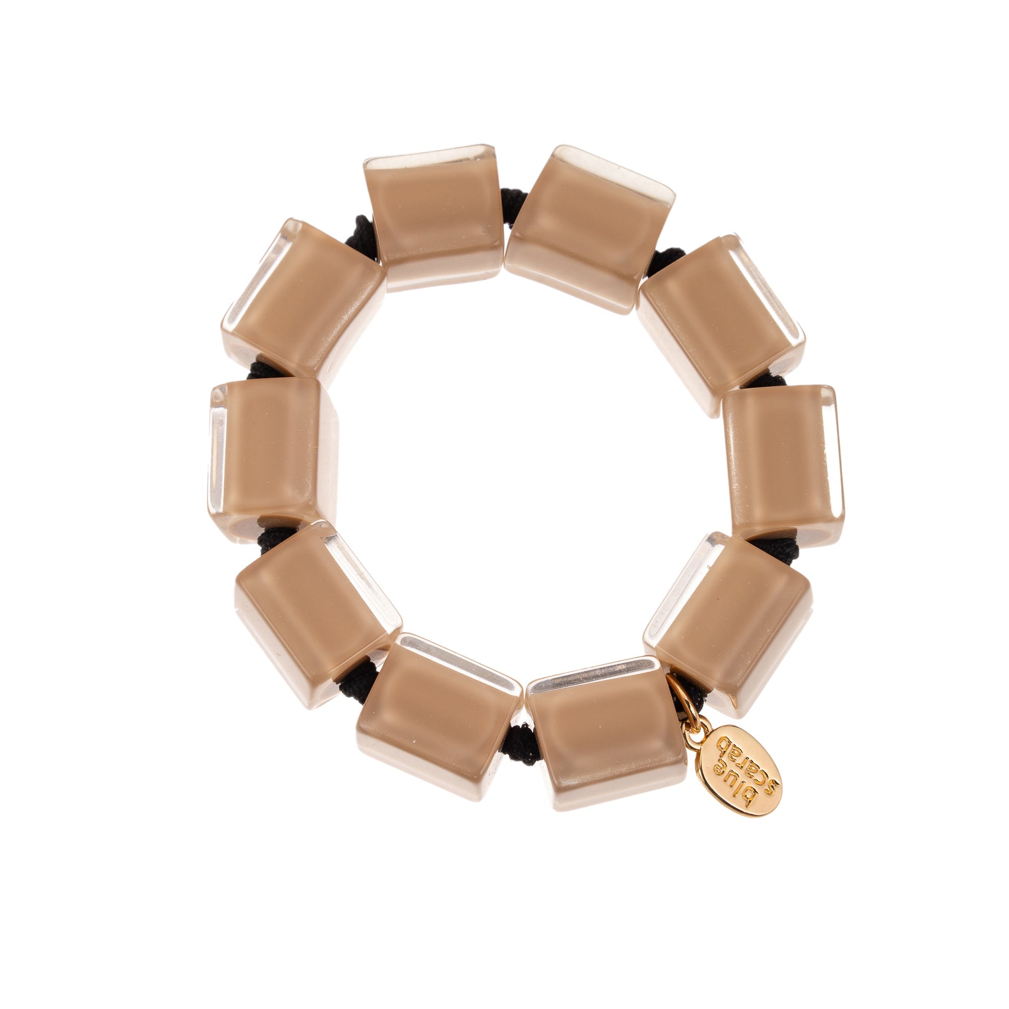 BLUE SCARAB DARCY Bracelet (Brown/Nude)