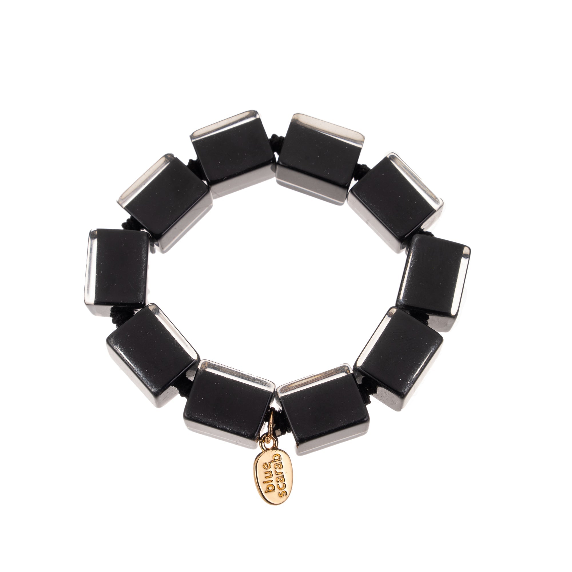 BLUE SCARAB DARCY Bracelet (Black)