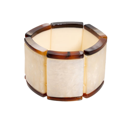 BLUE SCARAB HOLLY Bracelet (White)